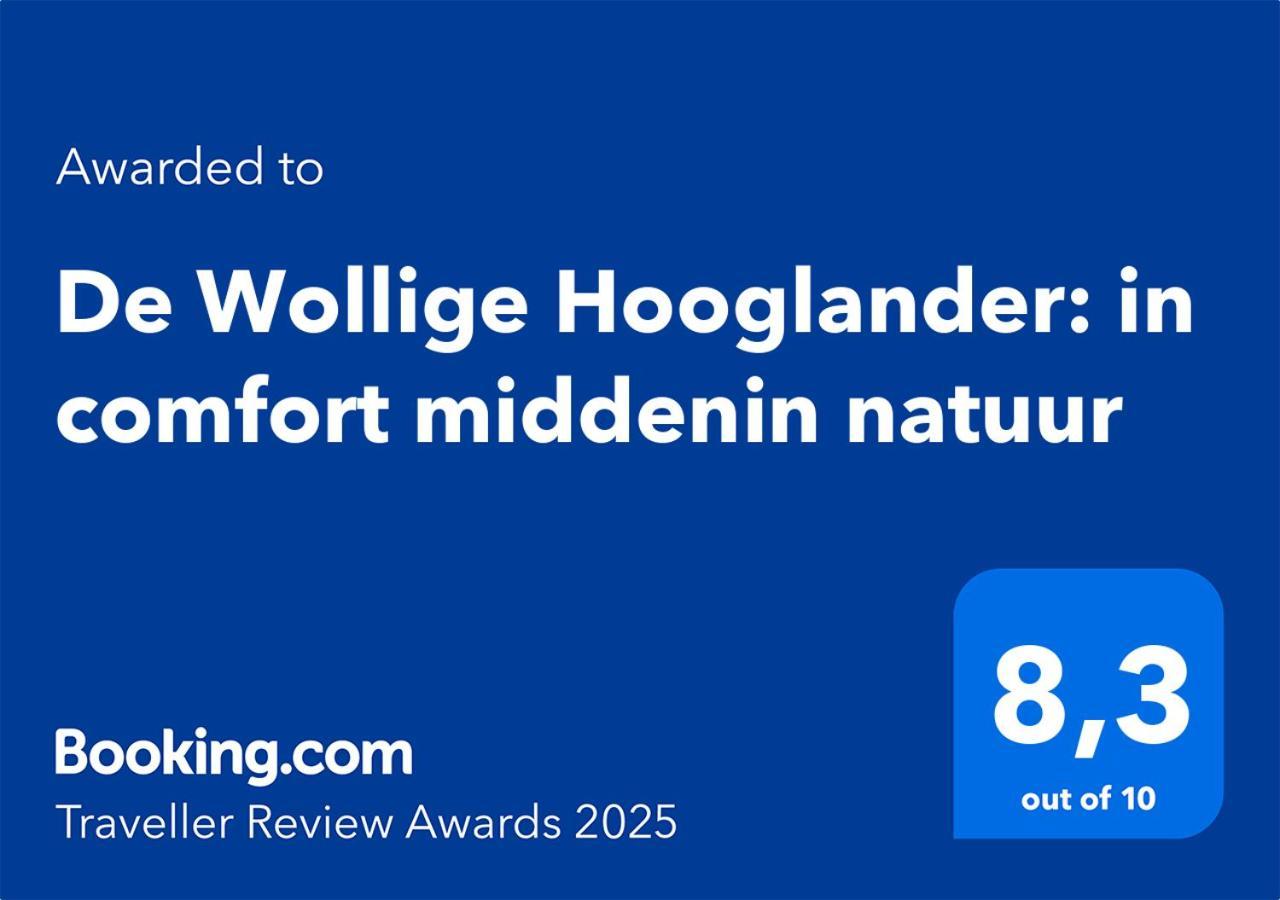 De Wollige Hooglander: In Comfort Middenin Natuur Otterlo Exterior photo